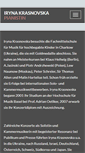 Mobile Screenshot of irynakrasnovska.com